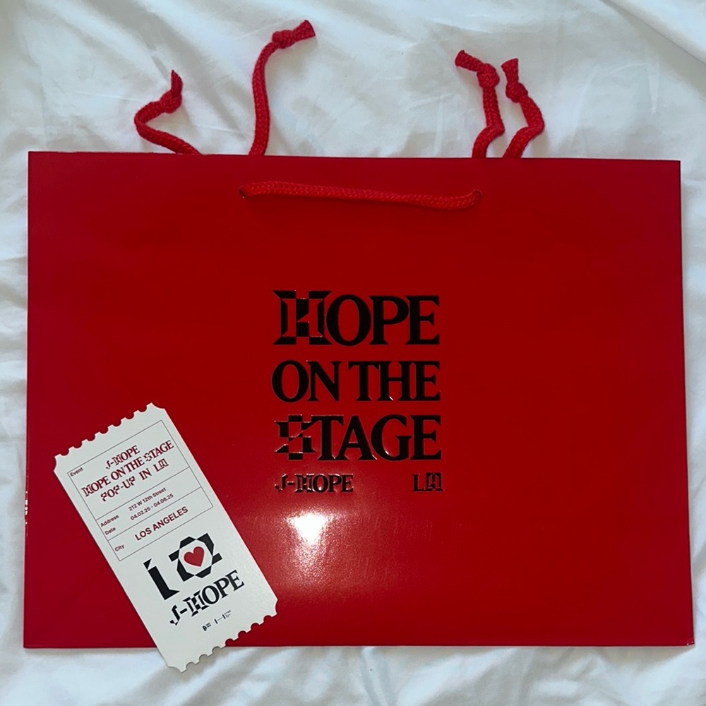 BTS Hope On The Stage Gift Bag
